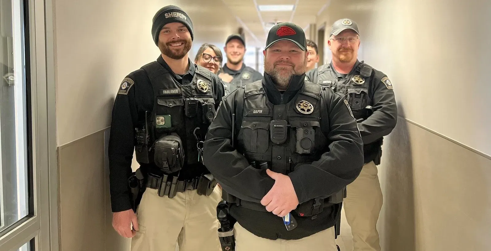 The Buchanan County sheriff’s department is showing their team spirit for Super Bowl LIX by sporting their favorite Chiefs’ wear over the next few weeks.