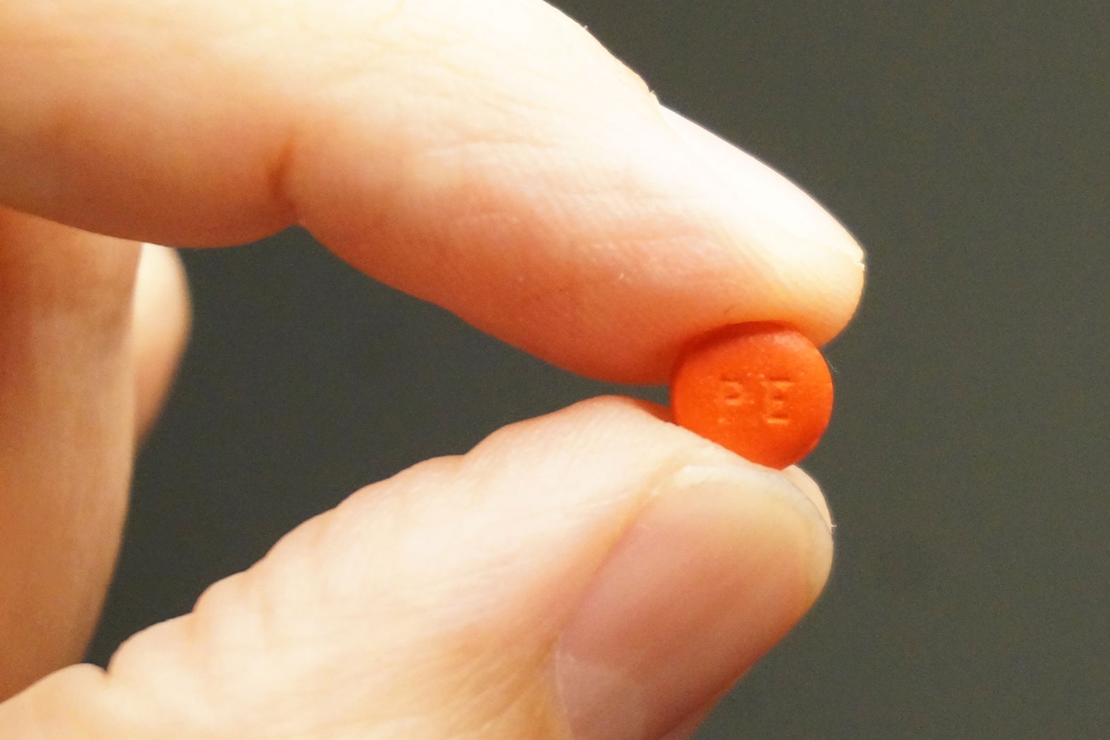 A decongestant pill containing phenylephrine is displayed for a photograph on Dec. 9 in Philadelphia on Monday.
