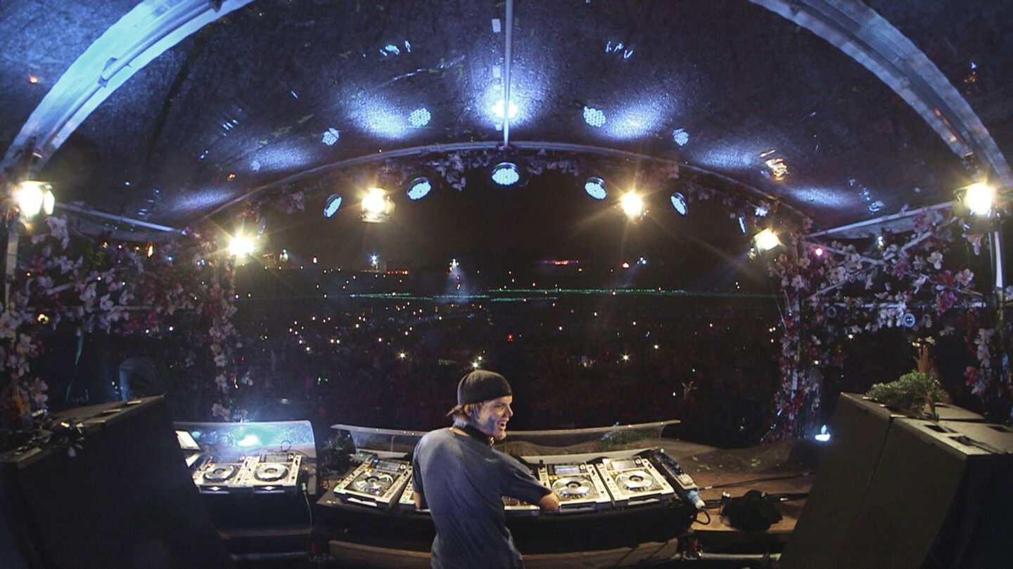 This image released by Netflix shows a scene from ‘Avicii — I’m Tim