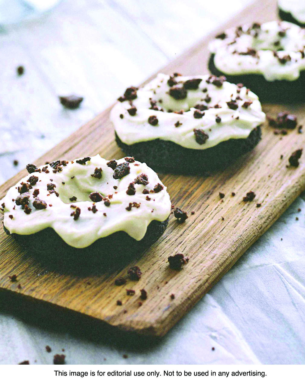 Cookies and cream donuts.