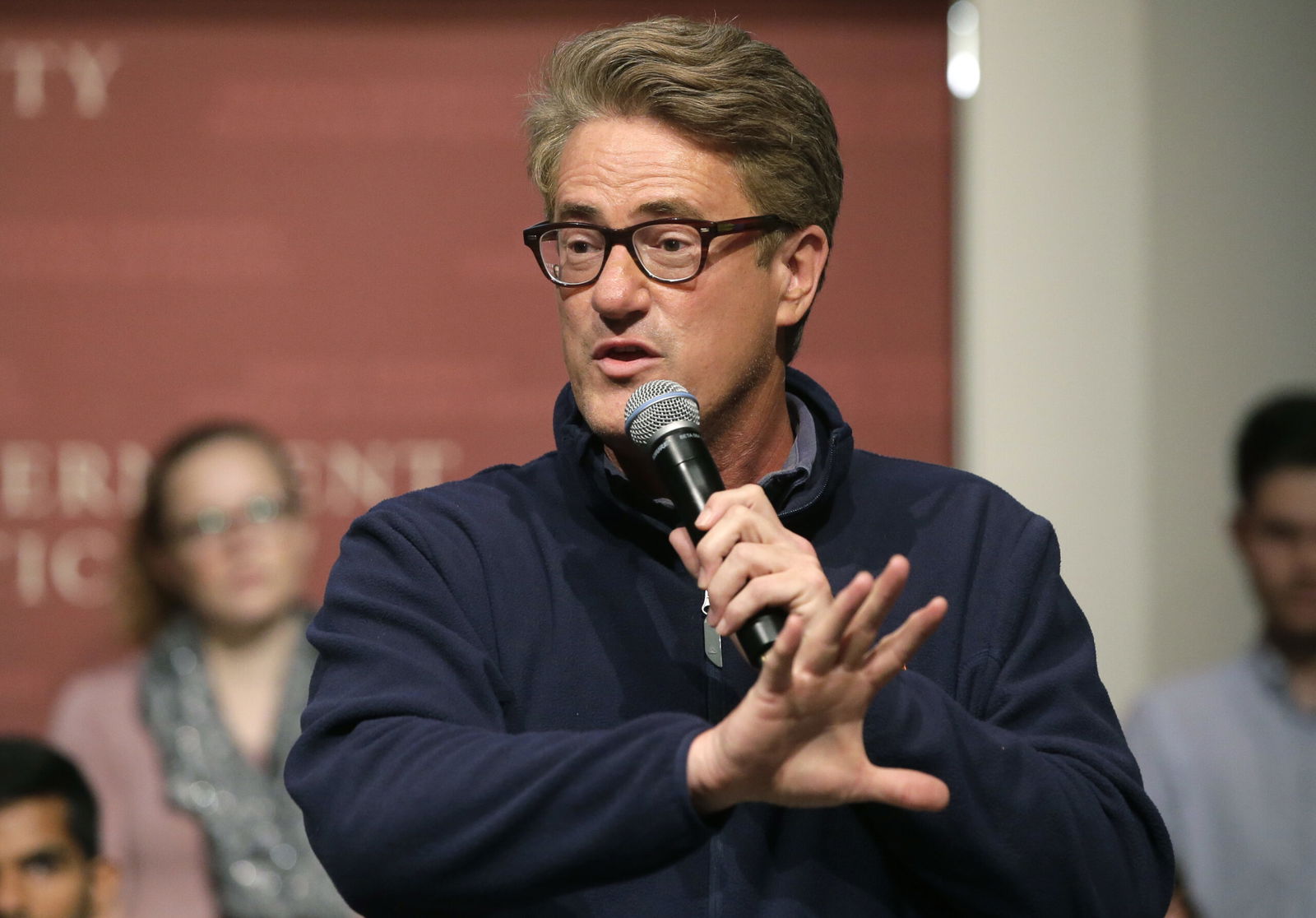MSNBC ‘Morning Joe’ host Joe Scarborough takes questions from the audience