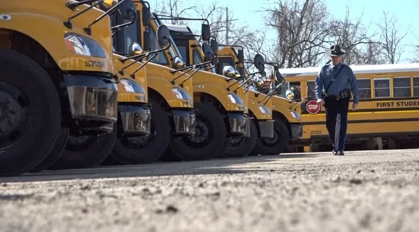 Bus inspections at First Student