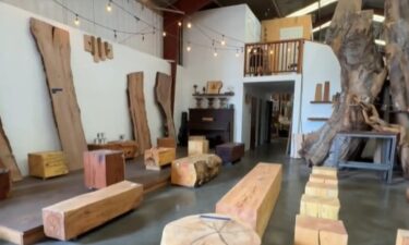 Angel City Lumberyard is repurposing wood from trees burned in the Eaton Fire.