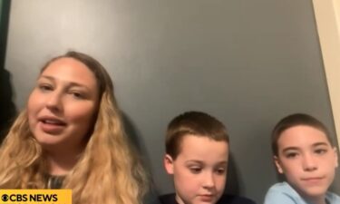 KDKA-TV's Jessica Guay spoke to two young students and their mother