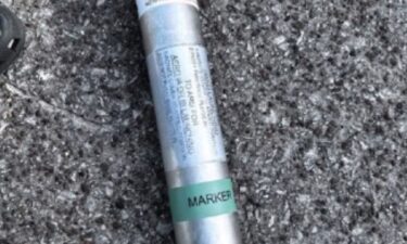A potentially dangerous phosphorus flare washed up on Montrose Beach this week after a military exercise gone wrong