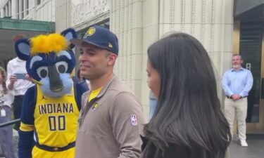 The Pacers gave one fan the surprise of a lifetime ahead of Game 4.