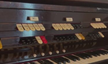An organ in Hartland