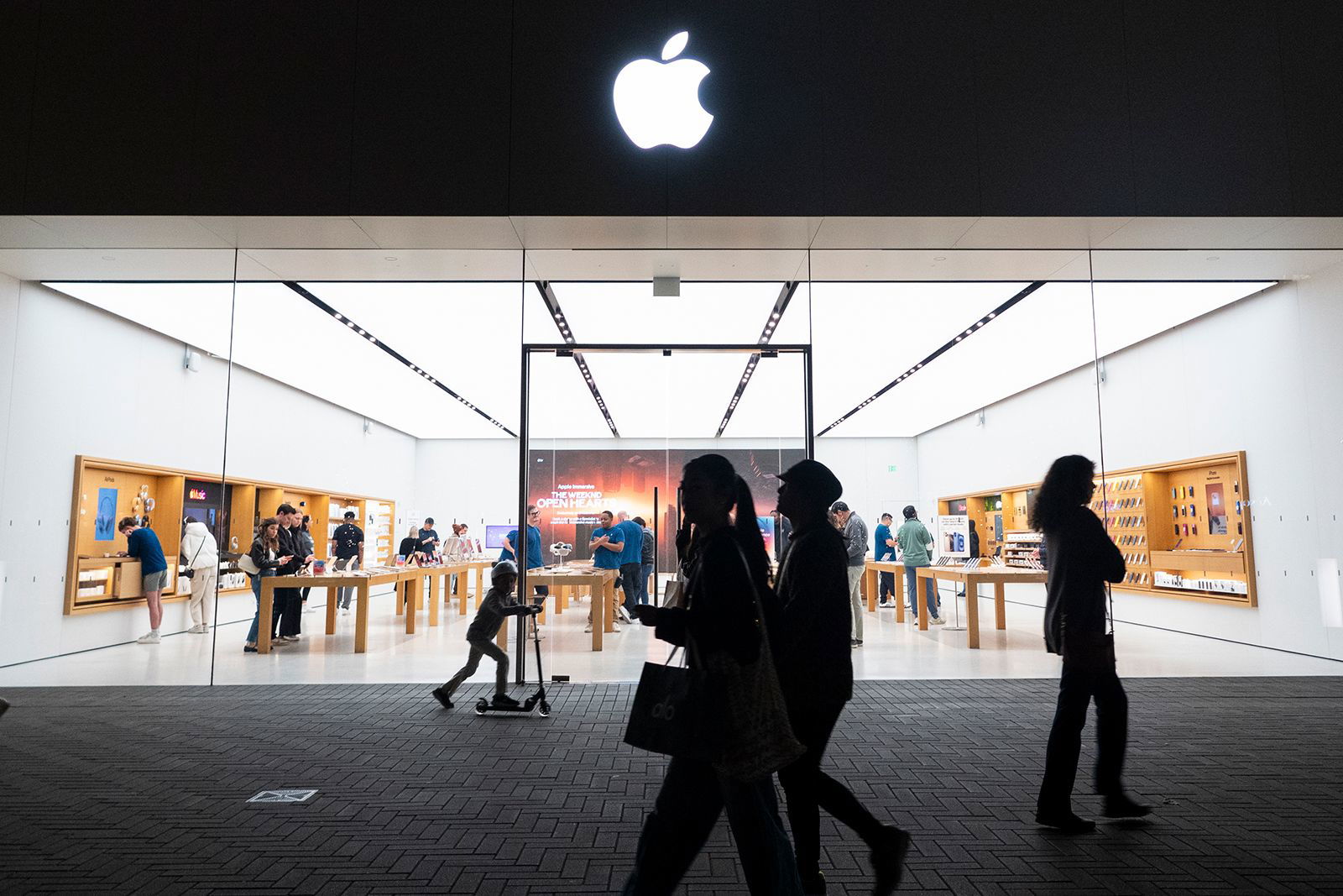 <i>Justin Sullivan/Getty Images via CNN Newsource</i><br/>Apple CEO Tim Cook delivers remarks at the start of the Apple Worldwide Developers Conference (WWDC) on June 10