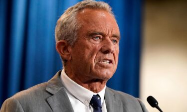 US Secretary of Health and Human Services Robert F. Kennedy Jr. speaks alongside Food and Drug Administration Commissioner Martin Makary