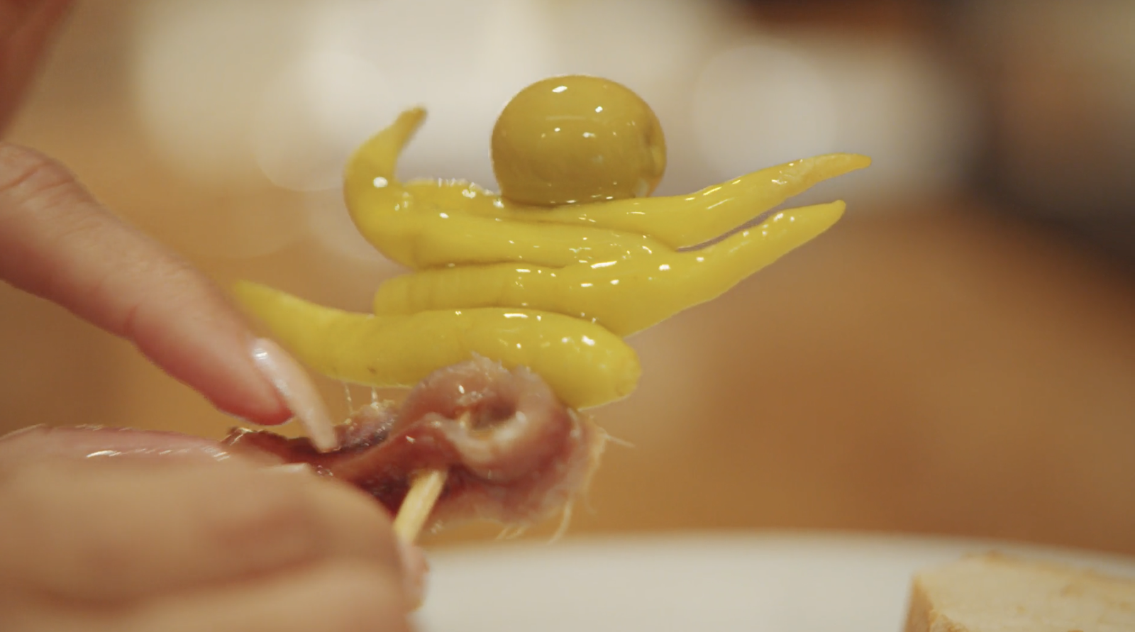 <i>CNN via CNN Newsource</i><br/>Pinxtos are the Basque Country tradition of elaborate bar snacks