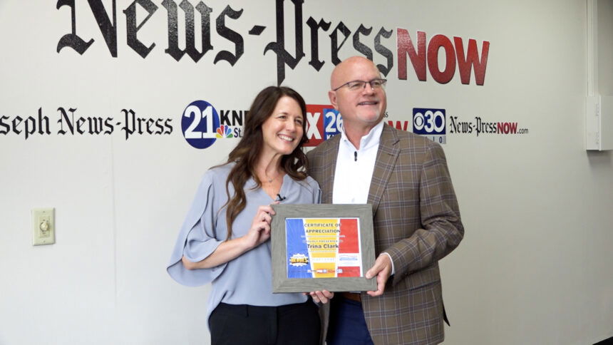 Trina Clark named April's Hometown Hero