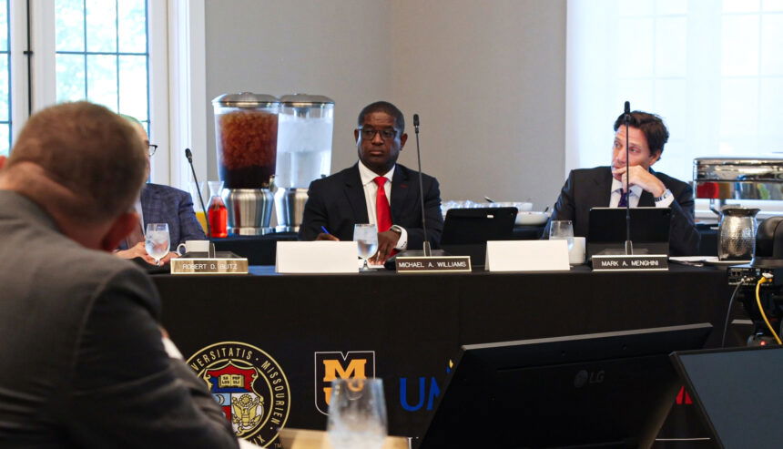 UM Board of Curators meeting