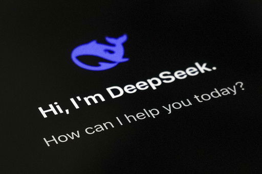 FILE - The smartphone apps DeepSeek page is seen on a smartphone screen in Beijing