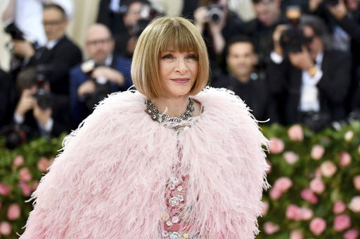 FILE - Vogue editor Anna Wintour attends The Metropolitan Museum of Art's Costume Institute benefit gala on May 6