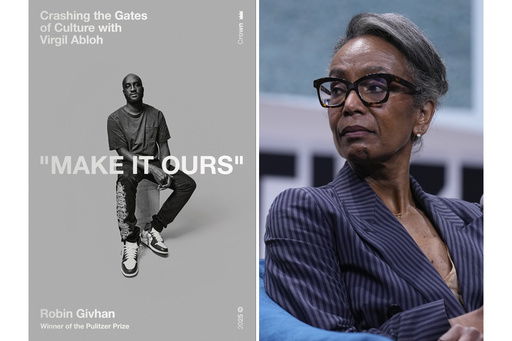 This combination of images shows cover art for