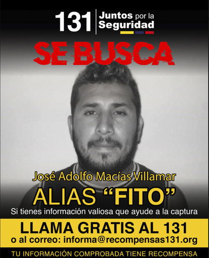 FILE - This wanted poster posted on X by Ecuador's Ministry of Interior