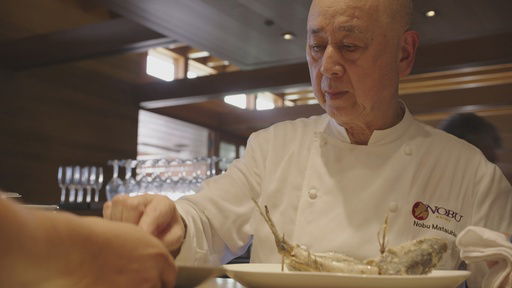 This image released by Vertical Entertainment shows chef Nobuyuki Matsuhisa in a scene from the documentary