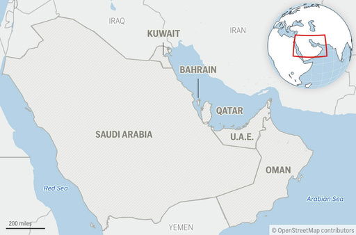 This is a locator map for the Gulf Cooperation Council member states: Saudi Arabia