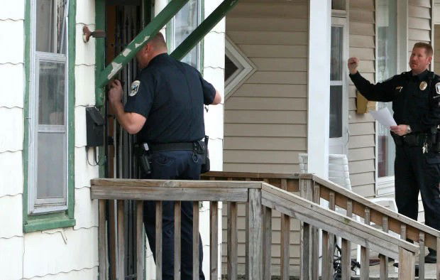 St. Joseph police officers patrolling