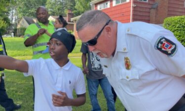 Petersburg firefighters are hailing a 12-year-old boy as a hero after he saved his two younger brothers and grandmother from their burning home on June 3. Ramir Parker