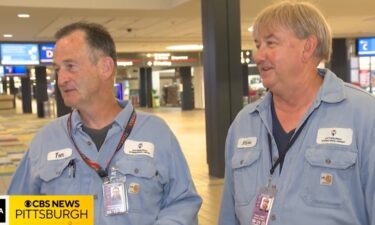 Four airport authority employees from the maintenance department joined in the search for the missing diamond. They all spent 90 minutes searching and crawling everywhere