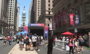 Broad Street pulsed with music