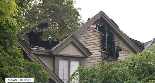 <i>WXYZ via CNN Newsource</i><br/>The family who was living in the house that was reportedly struck by lightning in Farmington Hills has been living there for more than 30 years.