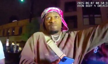 Video from the June 7 arrest of Adam "Pacman" Jones outside of a Covington bar was released on June 25. In the video