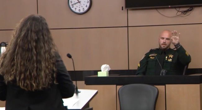 <i>WPBF via CNN Newsource</i><br/>Jurors in the Damian Conti sex abuse trial saw a disturbing video Friday of deputies racing to rescue Conti’s student