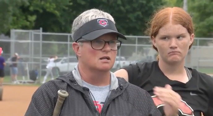 <i>KCCI via CNN Newsource</i><br/>Gilbert softball coach Staci Sniezek reached her 400th win milestone in a victory over Grundy Center on June 14
