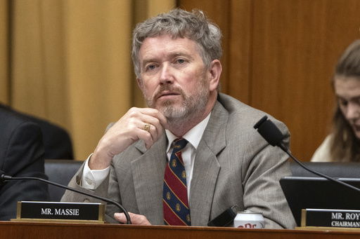 FILE - Rep. Thomas Massie