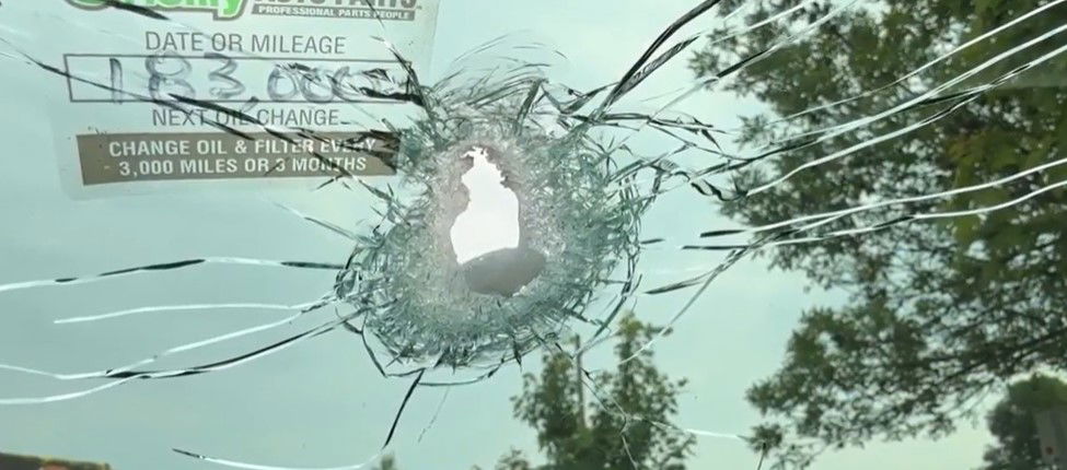 <i>WISN via CNN Newsource</i><br/>A Milwaukee father narrowly avoided being shot on Father's Day after a man opened fire on his car following an argument at a clothing store.