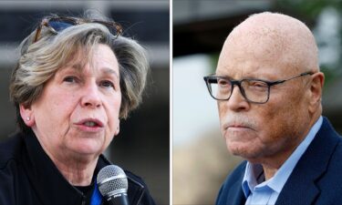 Randi Weingarten and Lee Saunders.