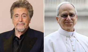 Al Pacino and film producer Andrea Iervolino met with Pope Leo XIV at the Vatican