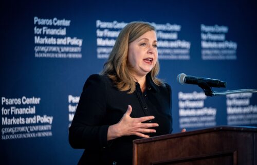 Michelle Bowman speaks at Georgetown University in Washington