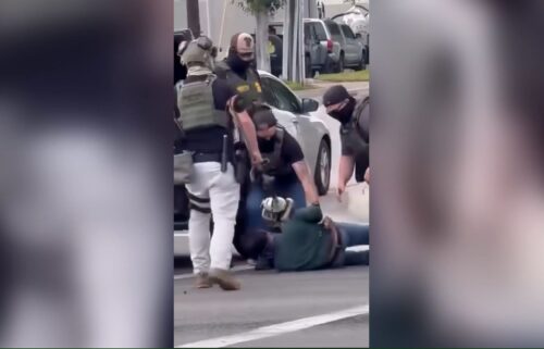 Narciso Barranco was detained by US Border Patrol agents while working as a landscaper at an IHOP in Santa Ana