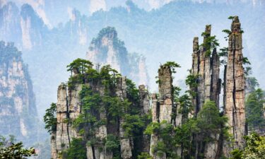 China's Zhangjiajie National Forest Park is part of the Wulingyuan Scenic Area