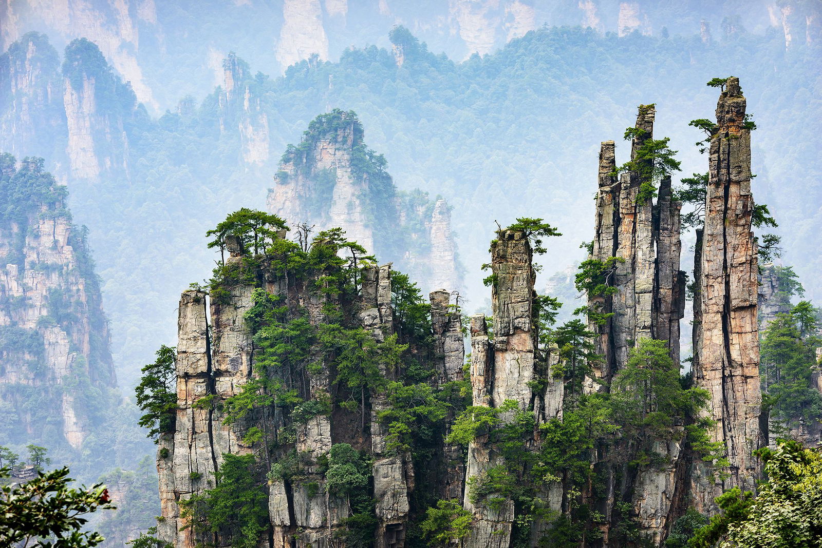 <i>aphotostory/iStockphoto/Getty Images via CNN Newsource</i><br/>China's Zhangjiajie National Forest Park is part of the Wulingyuan Scenic Area