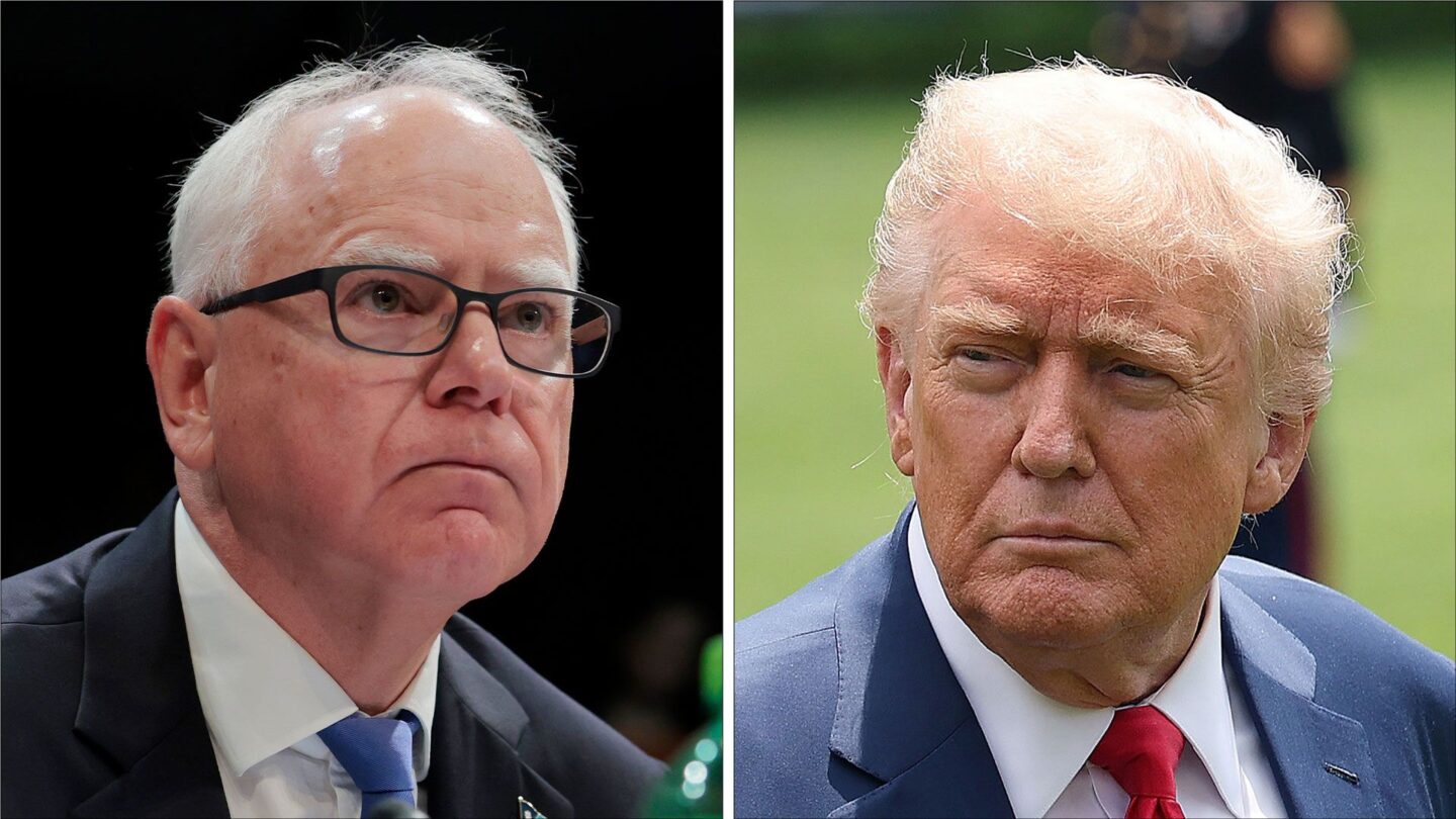 <i>Getty Images via CNN Newsource</i><br/>President Donald Trump said Tuesday morning he doesn’t want to call Minnesota Gov. Tim Walz after the shooting of two state Democratic lawmakers and their spouses in his state over the weekend.