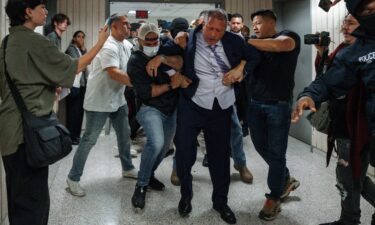 New York City Comptroller Brad Lander is placed under arrest by Immigration and Customs Enforcement (ICE) and FBI agents outside federal immigration court on Tuesday