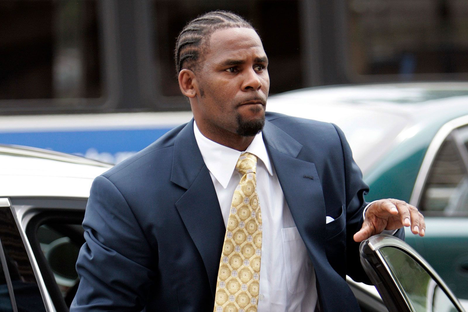 <i>Nam Y. Huh/AP/File via CNN Newsource</i><br/>R. Kelly arrives at the Cook County Criminal Court Building in Chicago in June 2008. Kelly was recently taken to the hospital after allegedly being given too much medication by prison staff.