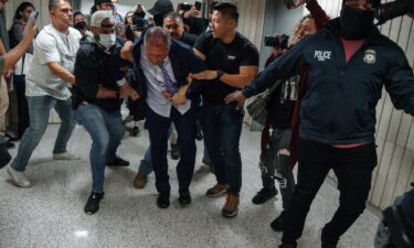 New York City Comptroller Brad Lander is placed under arrest by ICE and FBI agents outside federal immigration court in New York