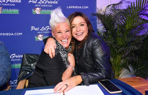 Food Network star Anne Burrell’s fellow chefs