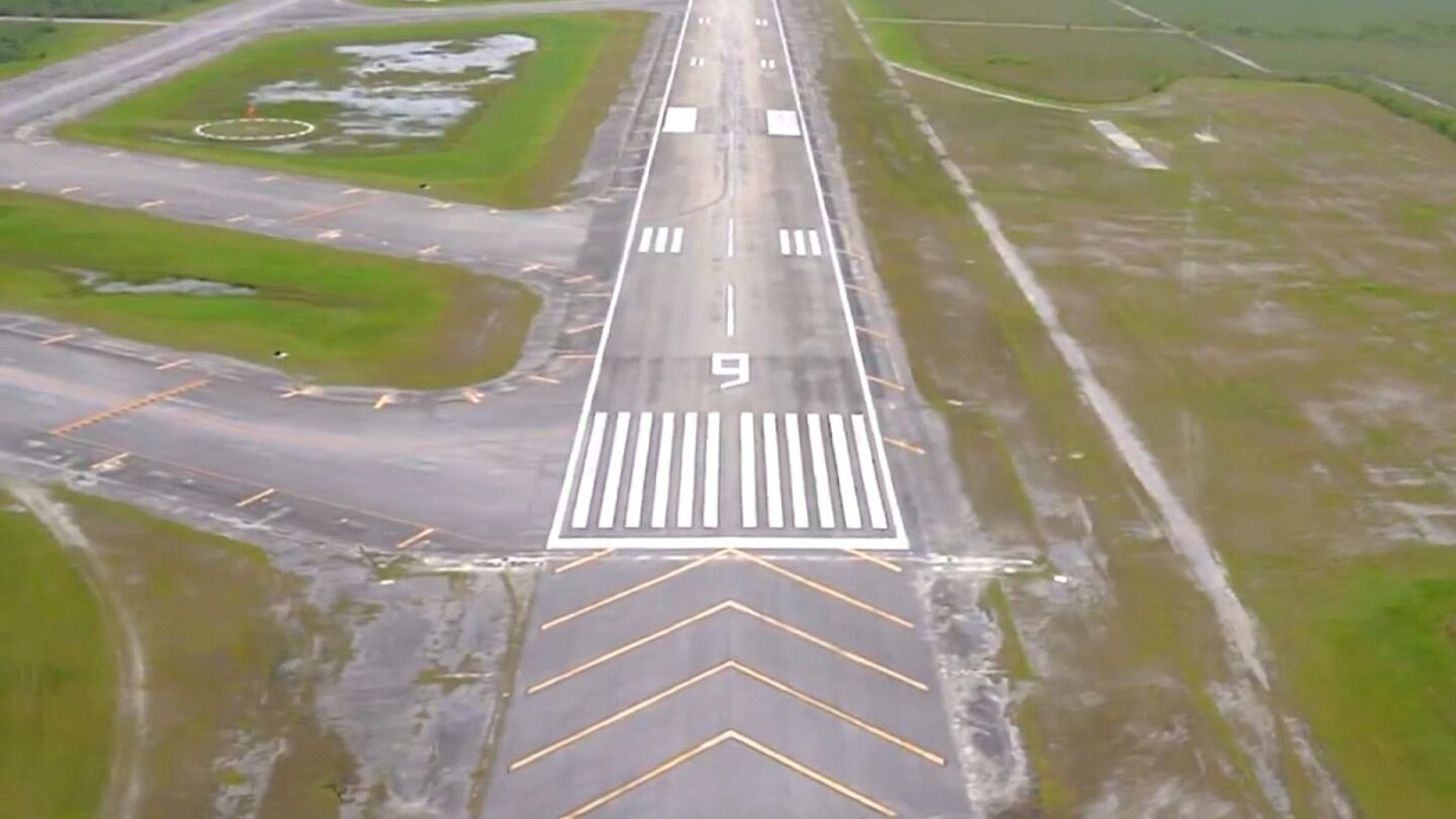 <i>WPTV via CNN Newsource</i><br/>A view of the Dade-Collier Training and Transition Airport