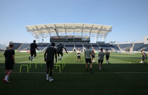 Fans blowing water and training in the shade were some of the measures Chelsea took to protect players from the heat.