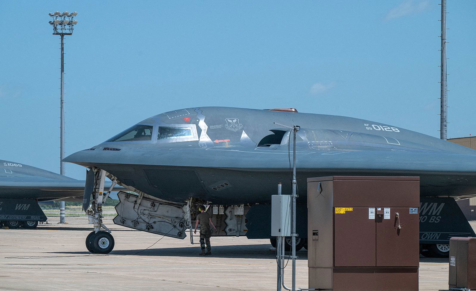 <i>U.S. Air Force/Handout/Reuters via CNN Newsource</i><br/>An Air Force B-2 Spirit stealth bomber returns from the US attack on Iran's nuclear facilities to Whiteman Air Force Base in Missouri.
