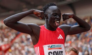 Gout Gout broke his own Australian 200m record at the Golden Spike meeting in Ostrava