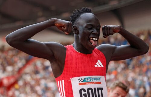 Gout Gout broke his own Australian 200m record at the Golden Spike meeting in Ostrava