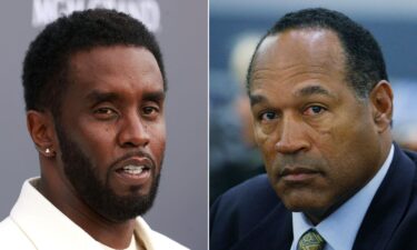 Media and television crews are set up outside federal court during the sex trafficking trial of Sean "Diddy" Combs in New York City on May 12.