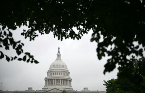 A view of the US Capitol building on June 27